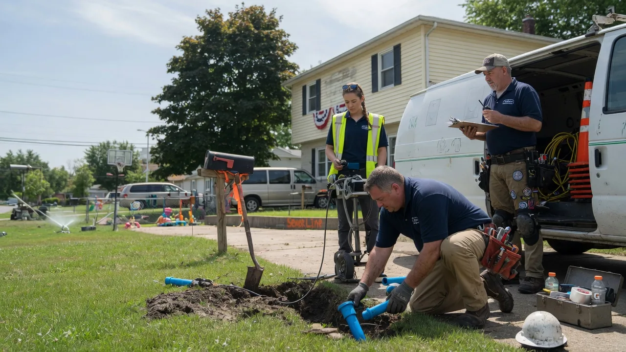 Slab Leak Repair in New Lexington, OH near me